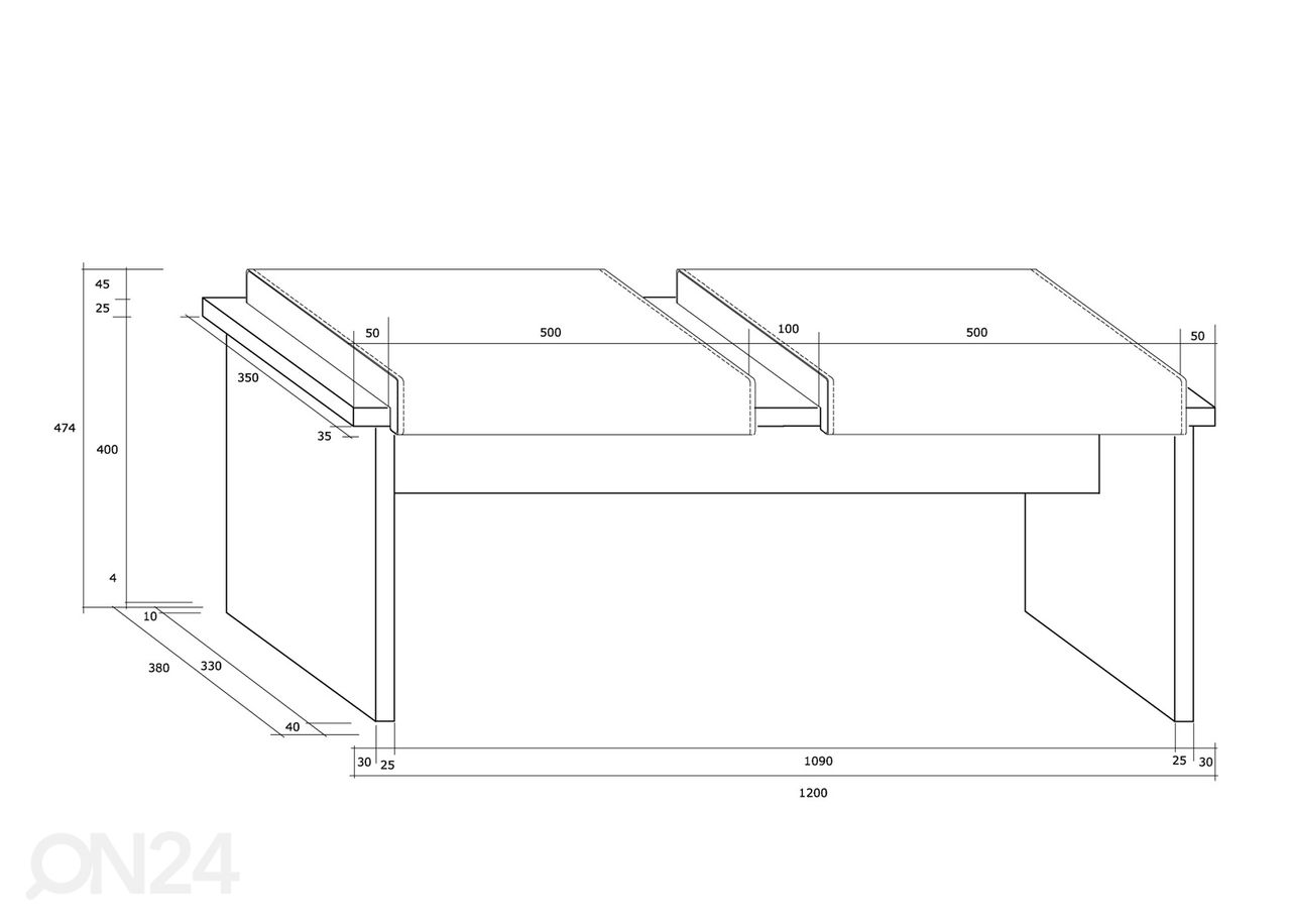 Pink Leap 120 cm suurendatud