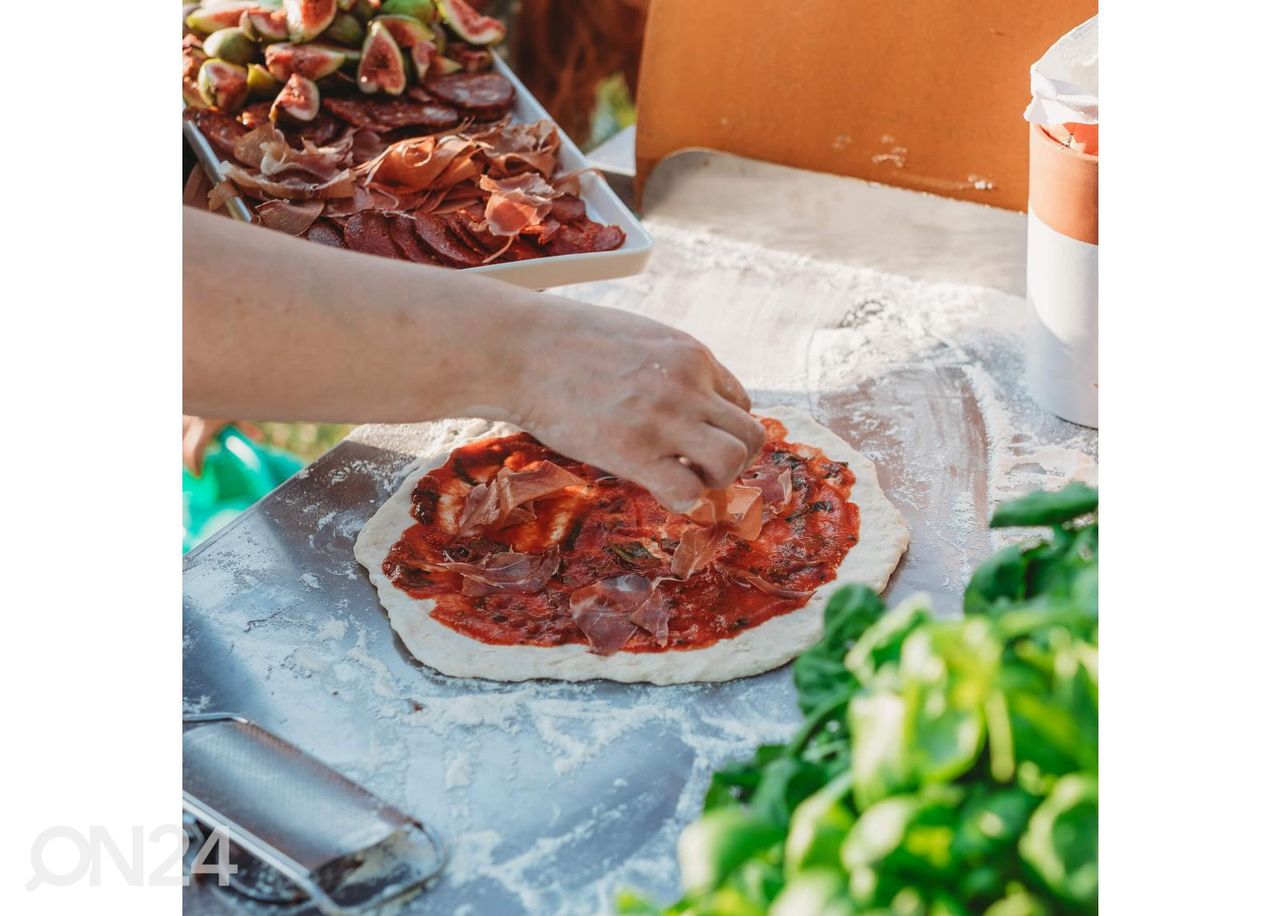 Pitsaahi koos aluslauaga Pizzo-Set suurendatud