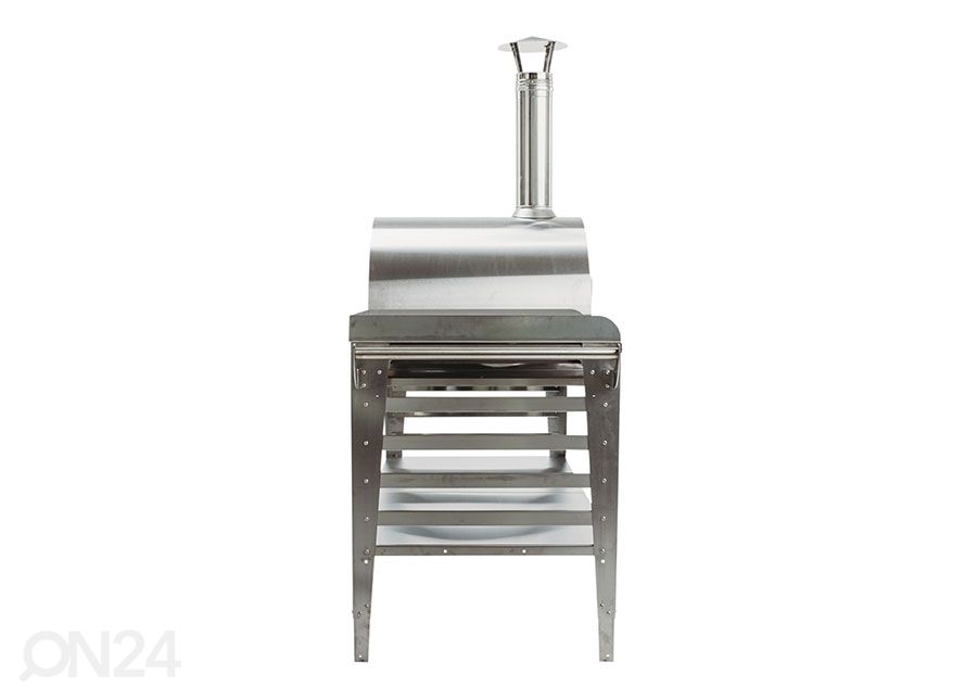 Pitsaahi koos aluslauaga Pizzo-XL-set-Inox suurendatud