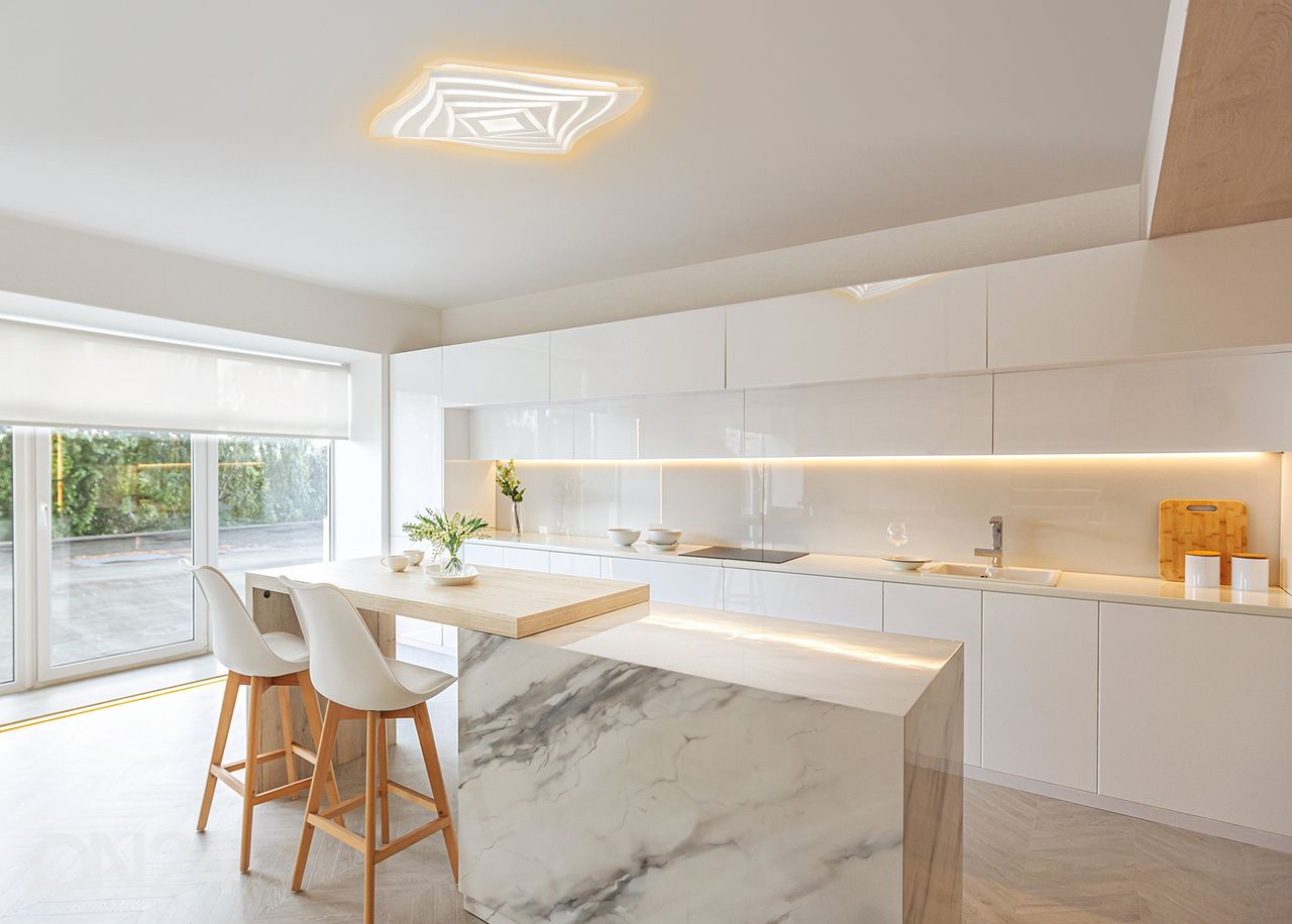 Plafoon Hero LED, valge suurendatud