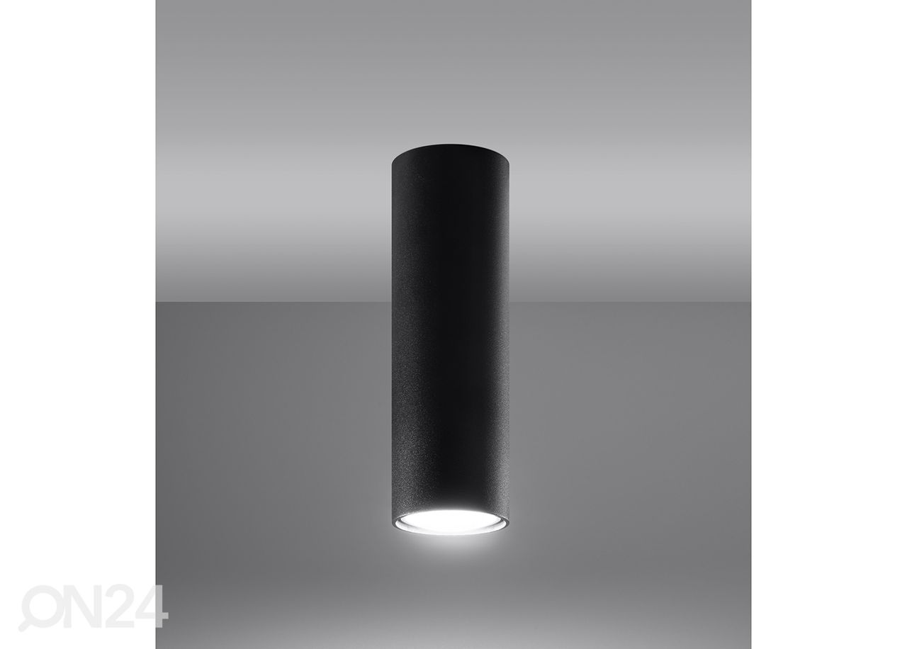 Plafoon Lagos 20 cm, must suurendatud