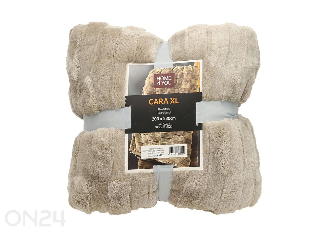 Pleed Cara XL 200x230 cm suurendatud