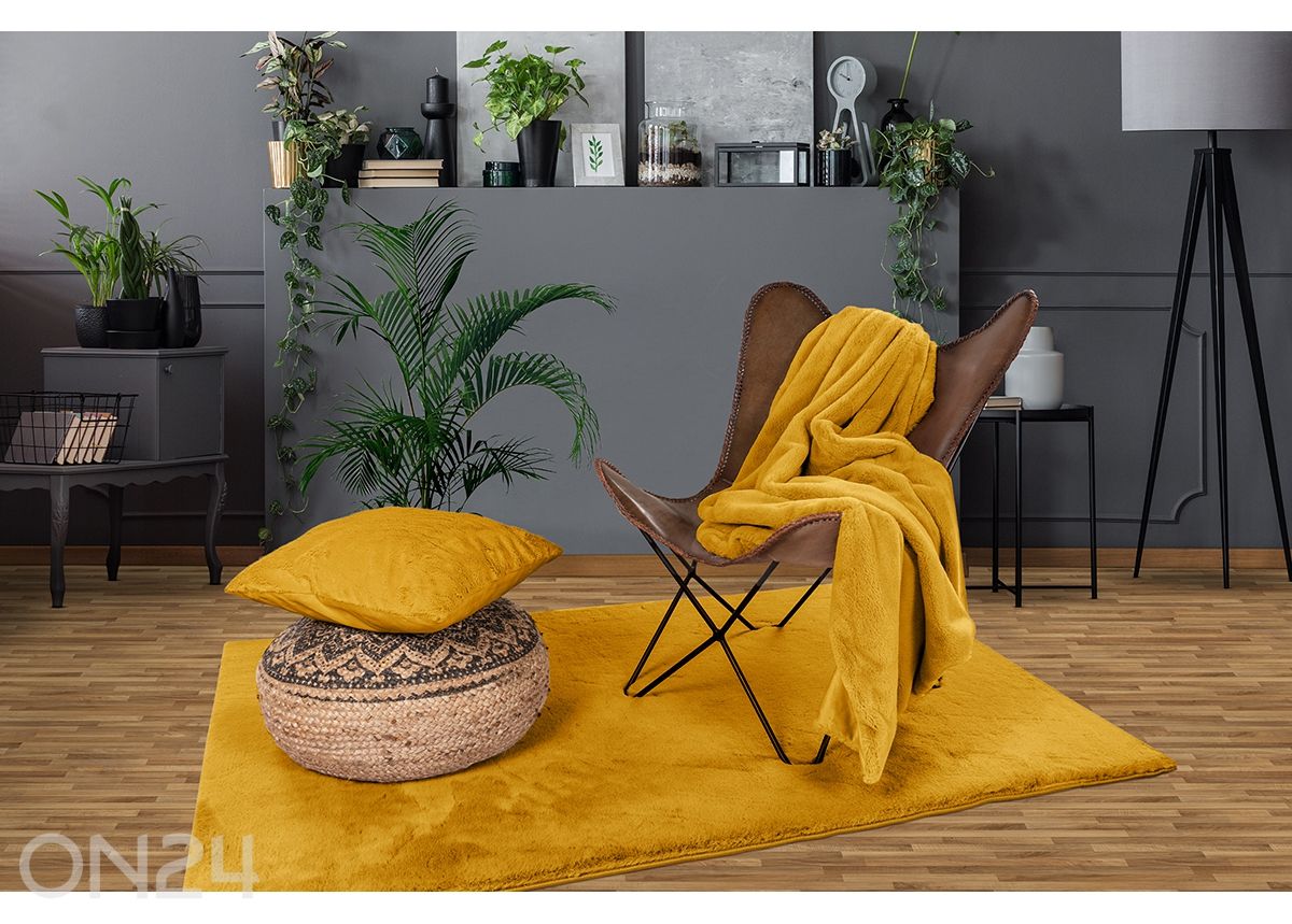 Pleed Heaven Yellow 150x200 cm suurendatud