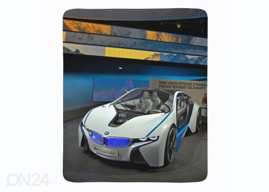 Pleed White Supercar 130x150 cm suurendatud