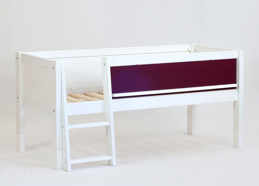 Poolkõrge voodi Jerwen 70x160 cm suurendatud