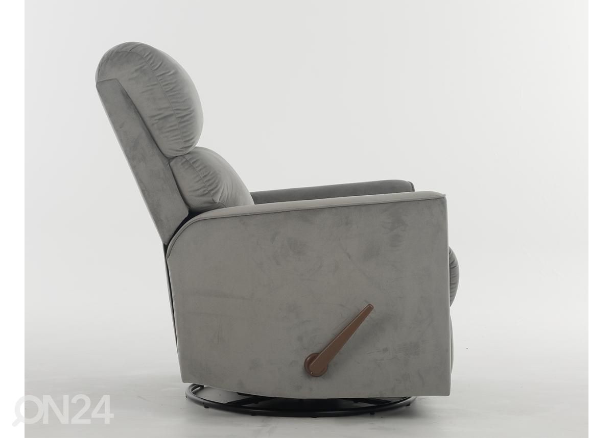 Pöörlev recliner tugitool suurendatud