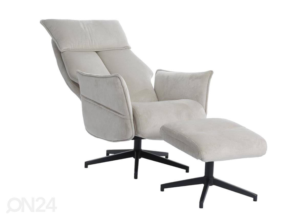 Pöörlev recliner tugitool + järi suurendatud