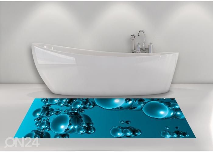 Põrandakleebis 3d drops 85x170 cm suurendatud
