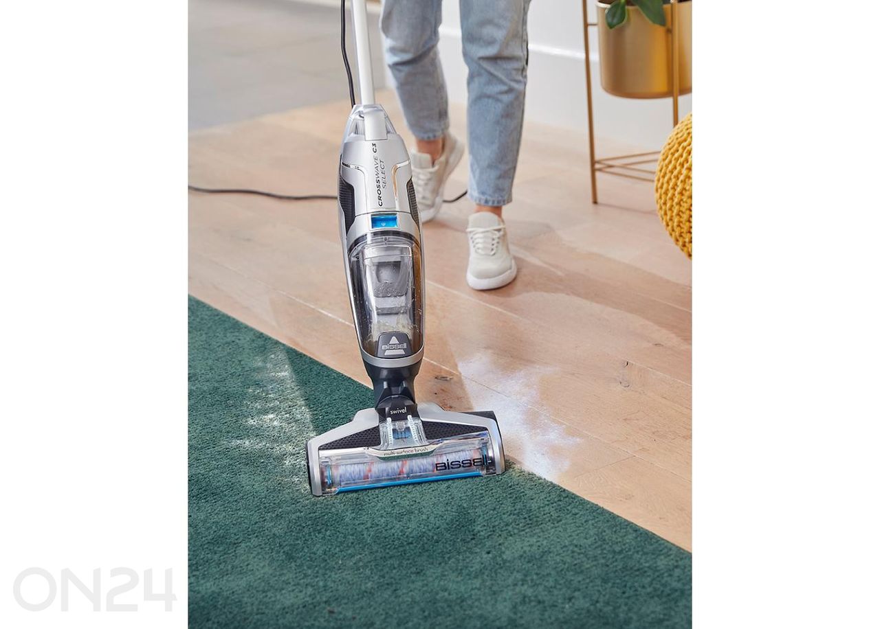 Põrandapesur Bissell 3-in-1 märg ja kuiv juhtmega Bissell CrossWave C3 Select 3551N suurendatud