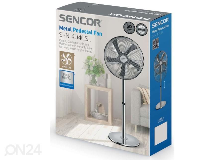 Põrandaventilaator Sencor SFN4040SL suurendatud