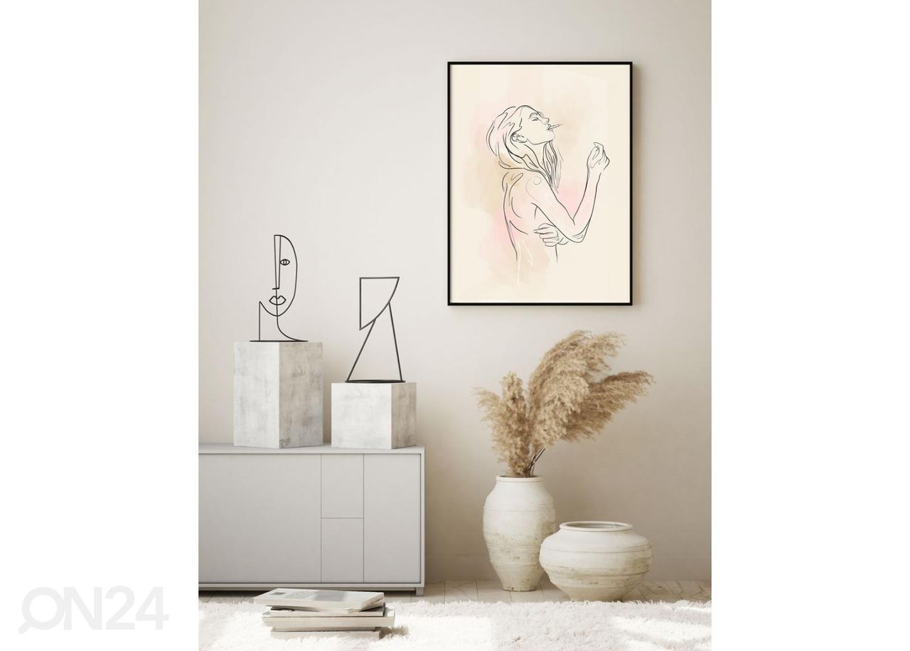 Poster Coffee & Cigarettes 30x40 cm suurendatud