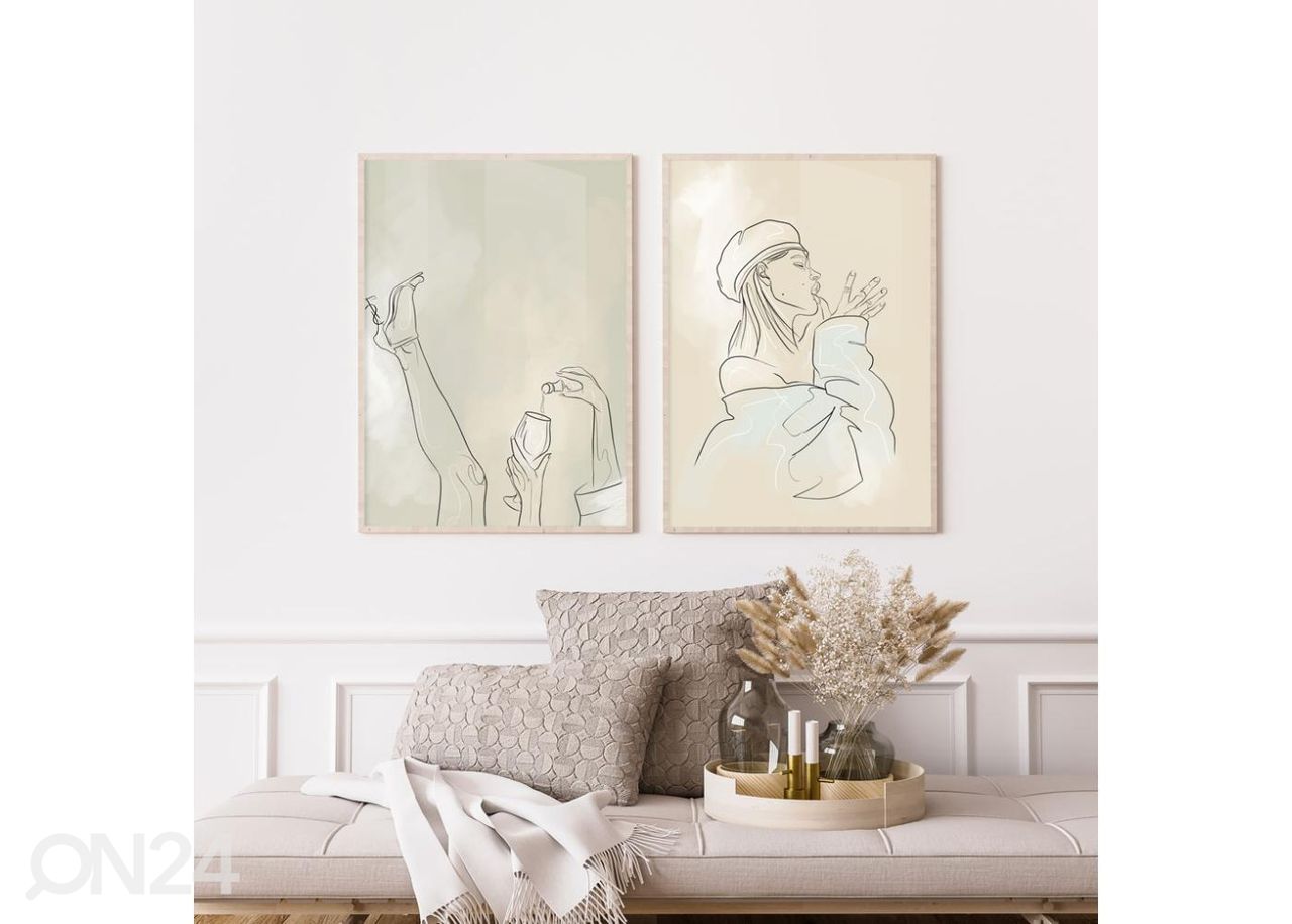 Poster Feelin Myself 21x30 cm suurendatud