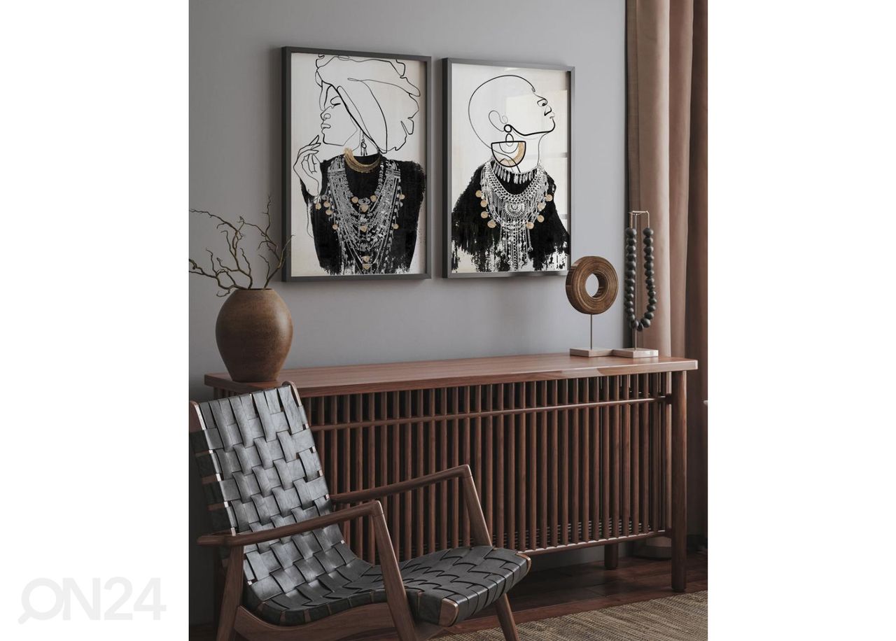 Poster Femme I 30x40 cm suurendatud