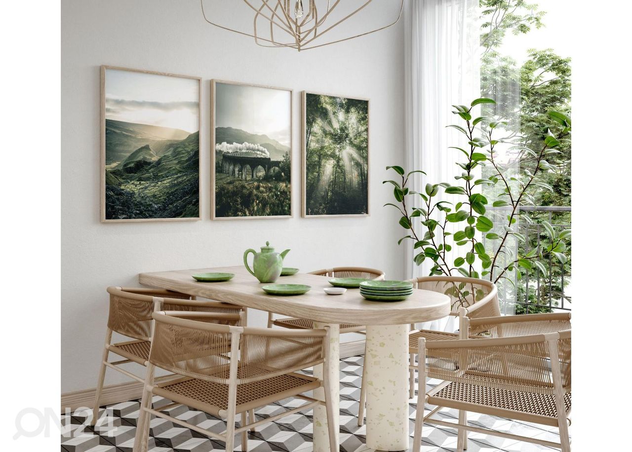 Poster Glenfinnan I 50x70 cm suurendatud