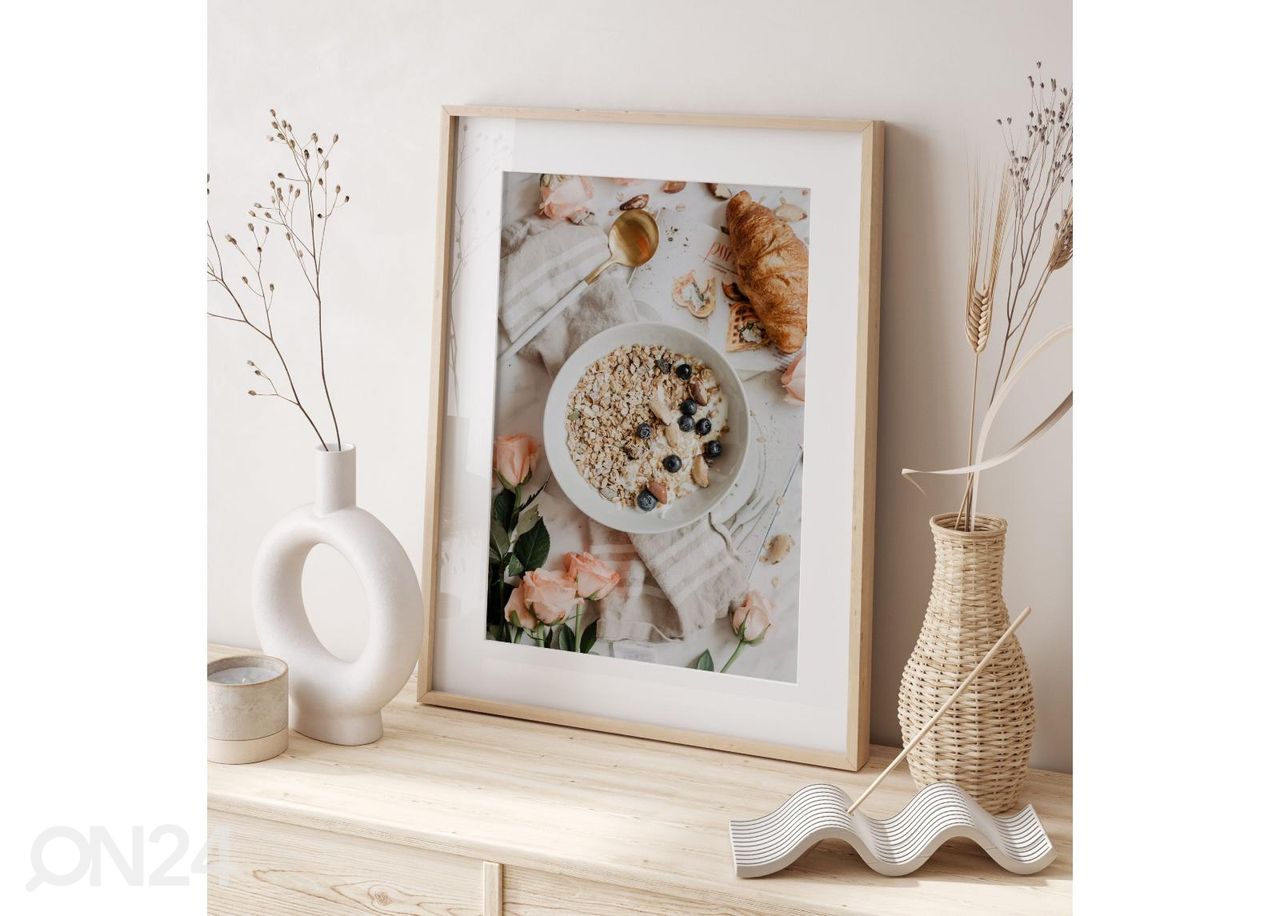 Poster Hommikusöök 30x40 cm suurendatud