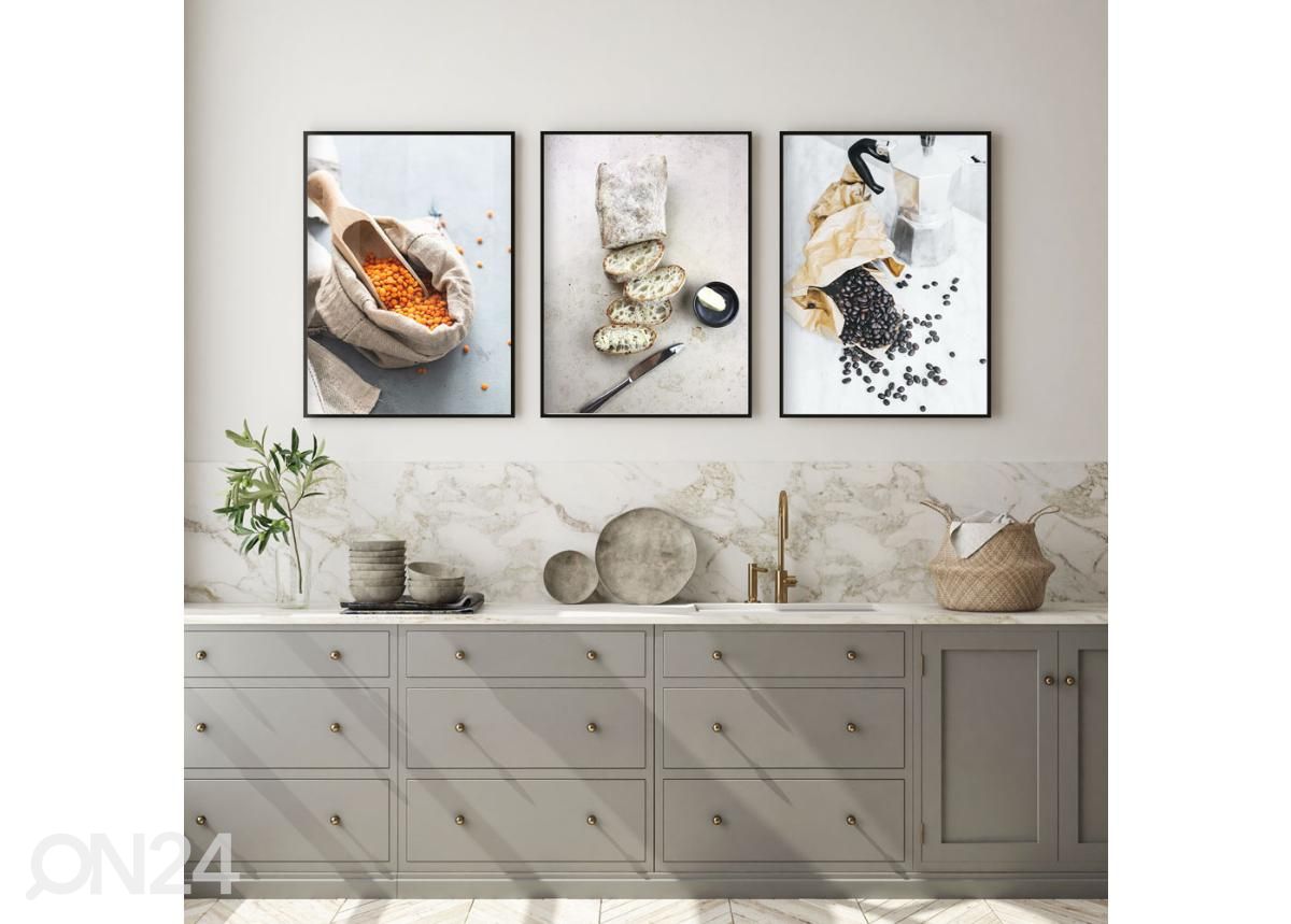 Poster Kohvioad 70x100 cm suurendatud