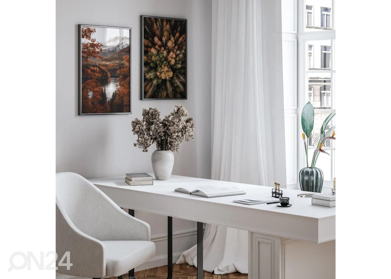 Poster Oranž sügis I 30x40 cm suurendatud