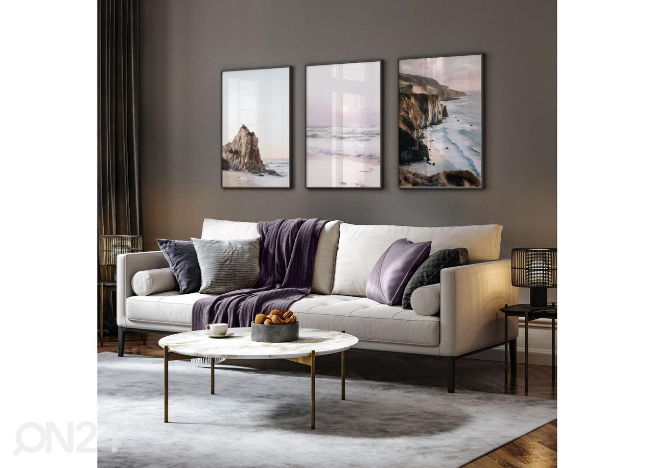 Poster Pastelne loojang III 50x70 cm suurendatud