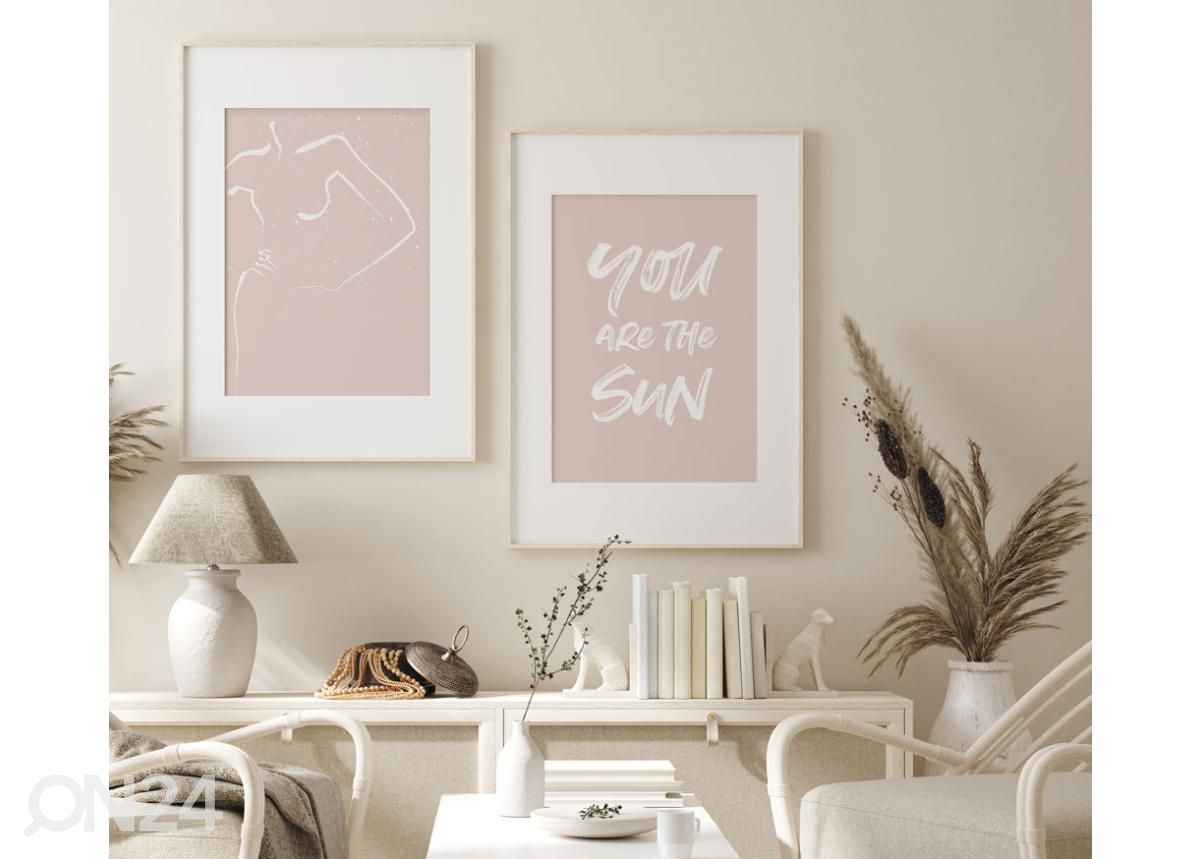 Poster Sa oled päike 50x70 cm suurendatud
