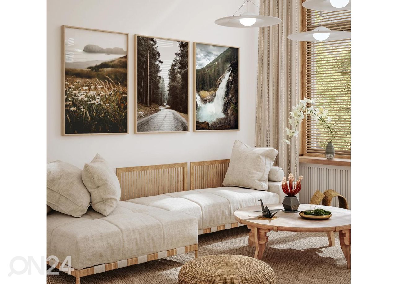 Poster Sügis mägedes II 30x40 cm suurendatud