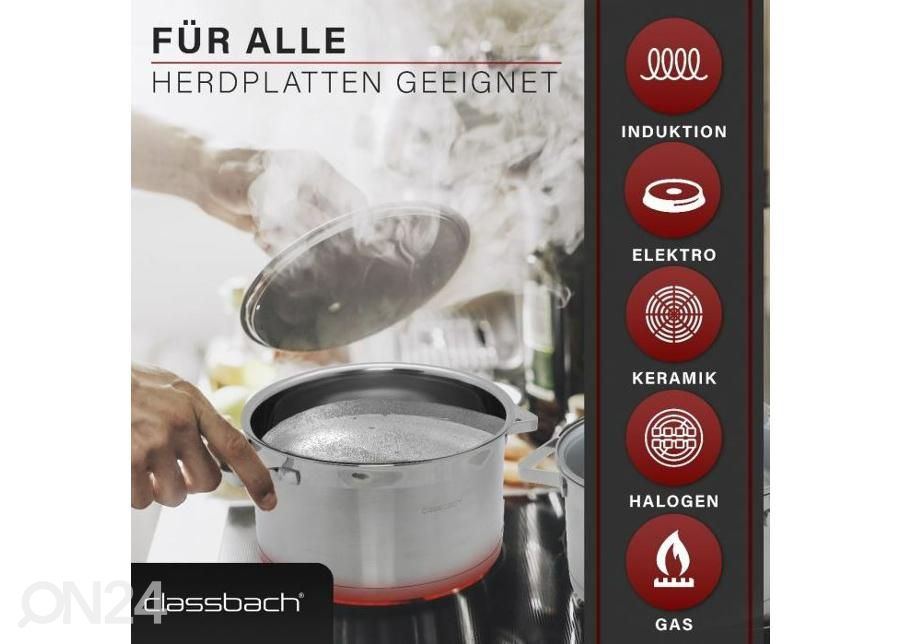 Potikomplekt Classbach suurendatud