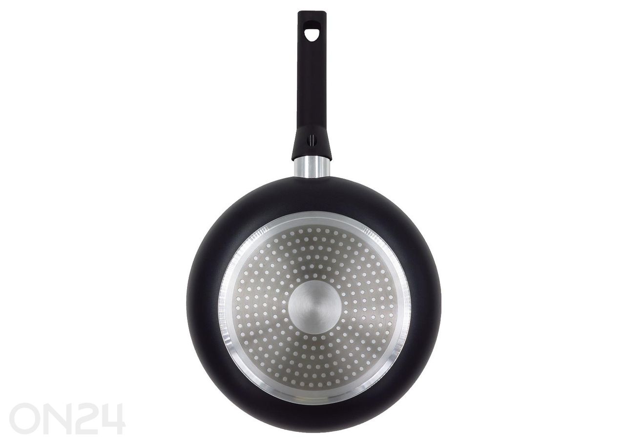 Praepann Black Ceramic Ø 26 cm + pannikaitse, keraamiline, induktsioon suurendatud