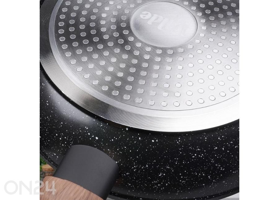 Praepannide komplekt Black&Wood 3 osa suurendatud