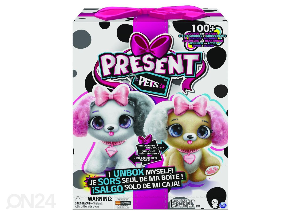 Present Pets, Interaktiivne kutsikas Glitter suurendatud