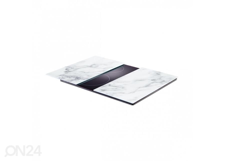 Pritsmekaitse/pliidiplaadikate Marble 52x30 cm 2 tk suurendatud