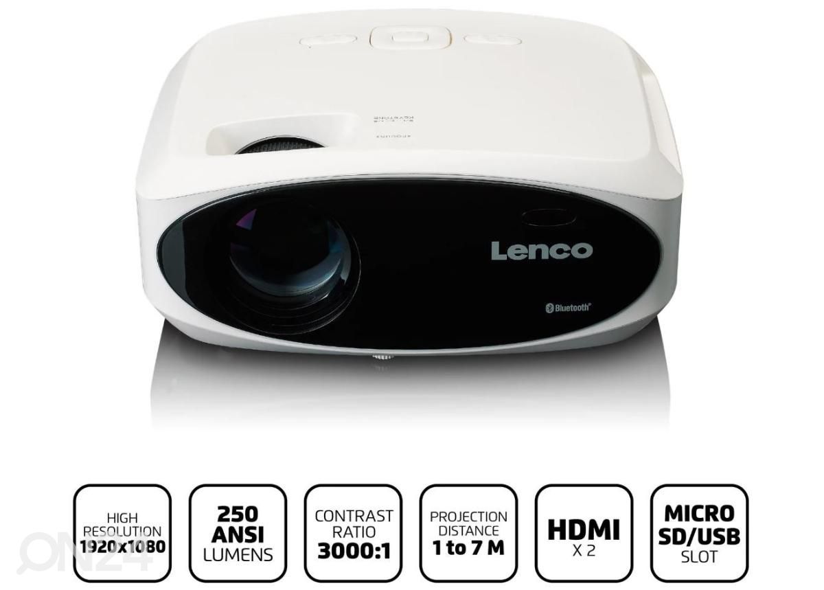 Projektor Lenco suurendatud