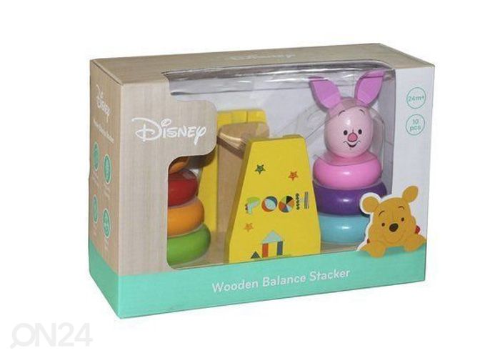 Puidust Disney Tasakaalumäng Karupoeg Puhh ja Notsu suurendatud