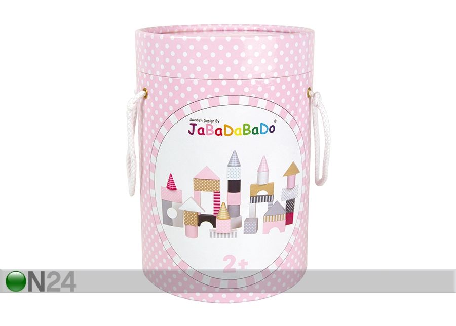 Puidust ehitusklotsid suurendatud