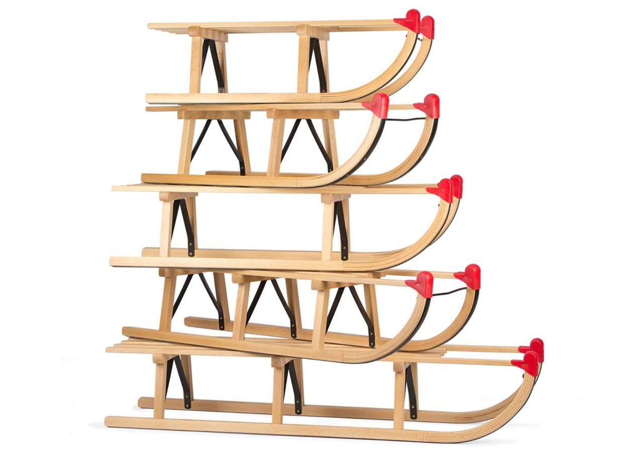 Puidust kelk Davos 120 cm suurendatud