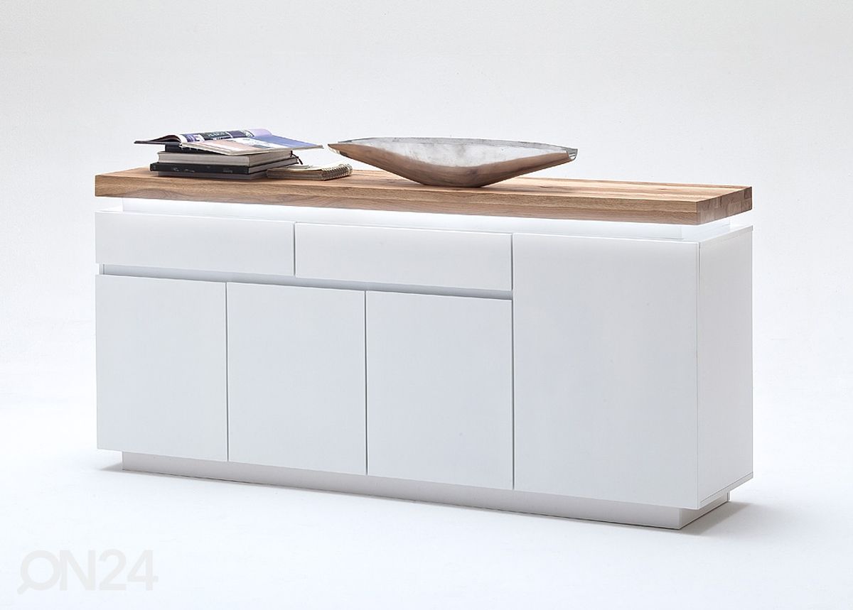 Puidust plaadiga Kummut Romina 48994MW5 suurendatud