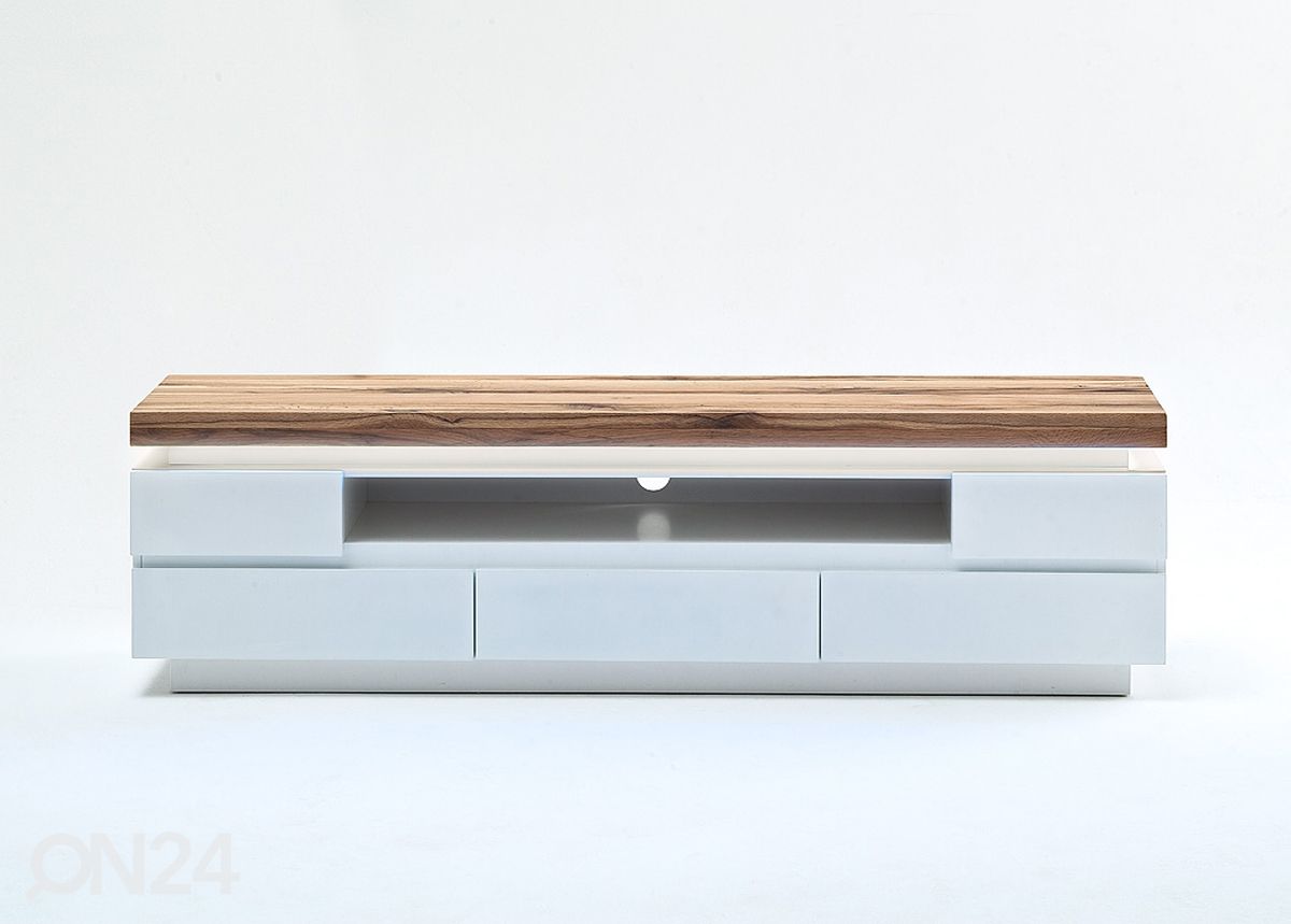 Puidust plaasiga TV-alus Romina 48992MW5 suurendatud