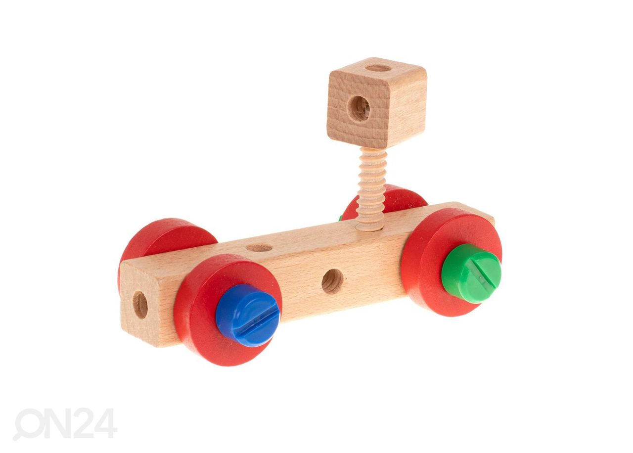 Puidust töökoja tool suurendatud