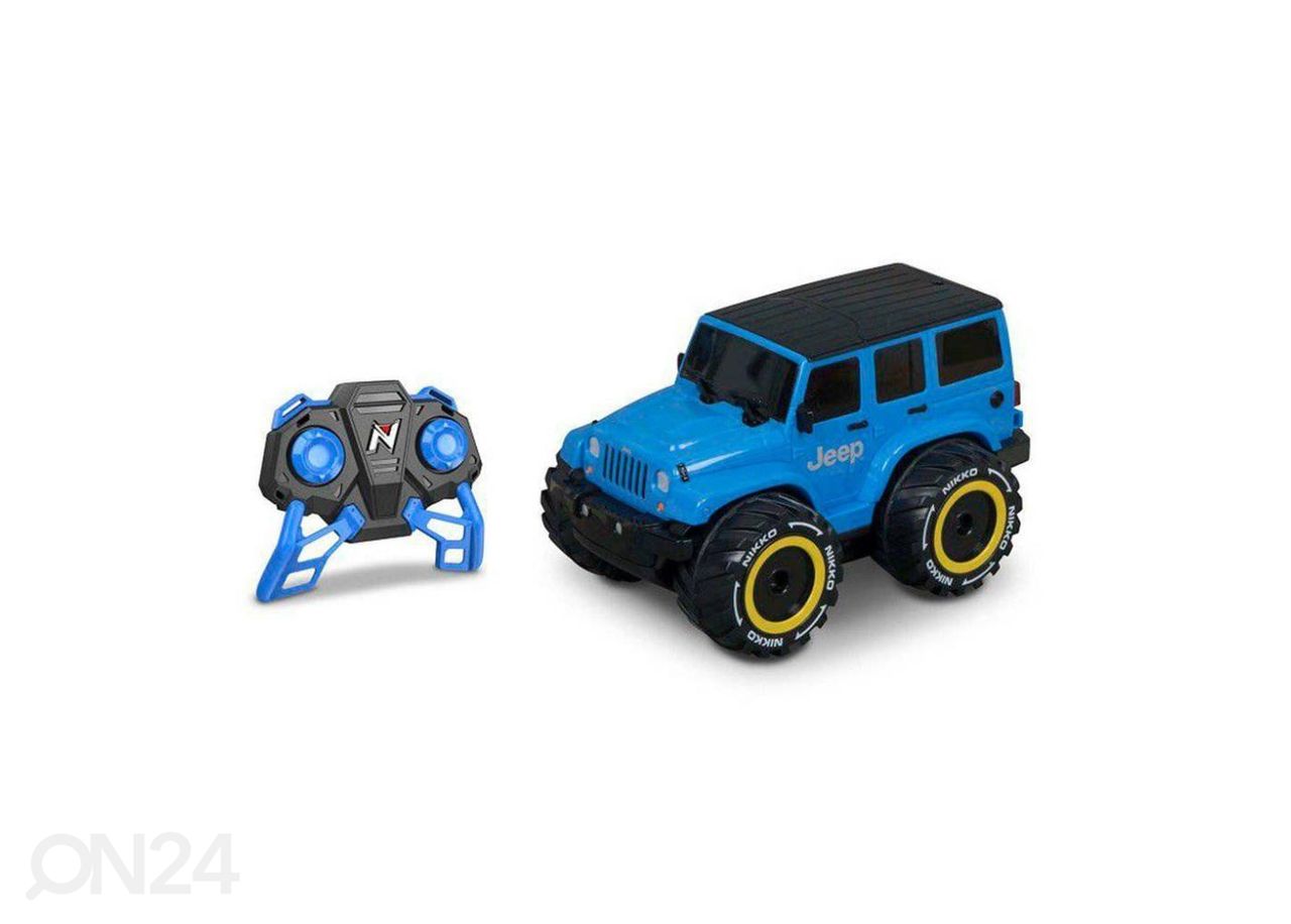 Puldiauto Jeep Wrangler Nano NIKKO 1:16 suurendatud