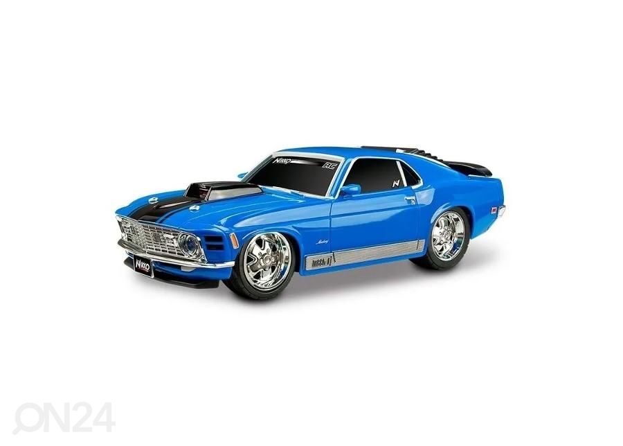 Puldiauto NIKKO Ford Mustang 1970 1:16 suurendatud