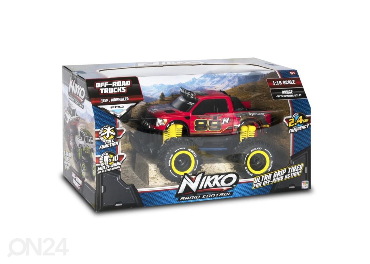 Puldiauto NIKKO Off-Road puldiauto 1:16 suurendatud