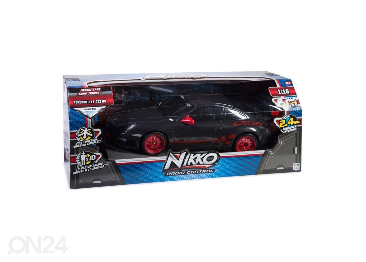 Puldiauto NIKKO Porsche 911 GT3 RS 1:16 suurendatud