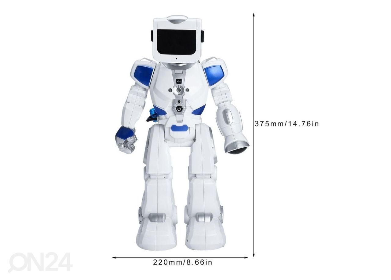 Puldiga juhitav robot Venekeelne Robert Gerardo's Toys suurendatud