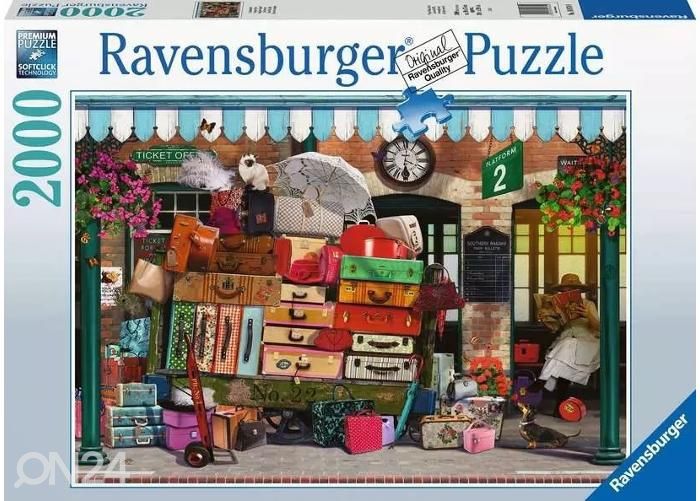 Pusle 2000 tk Reisimise valguses Ravensburger suurendatud