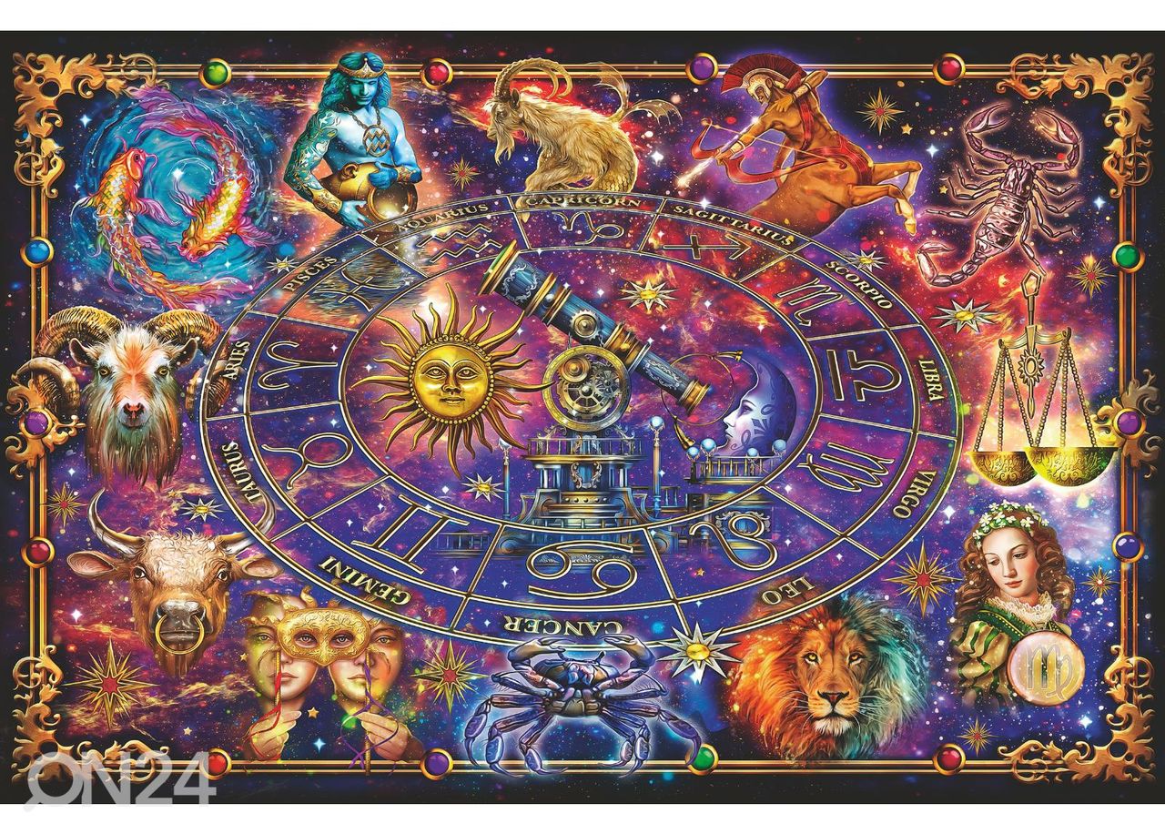 Pusle 3000 tk Sodiaagimärgid Ravensburger suurendatud