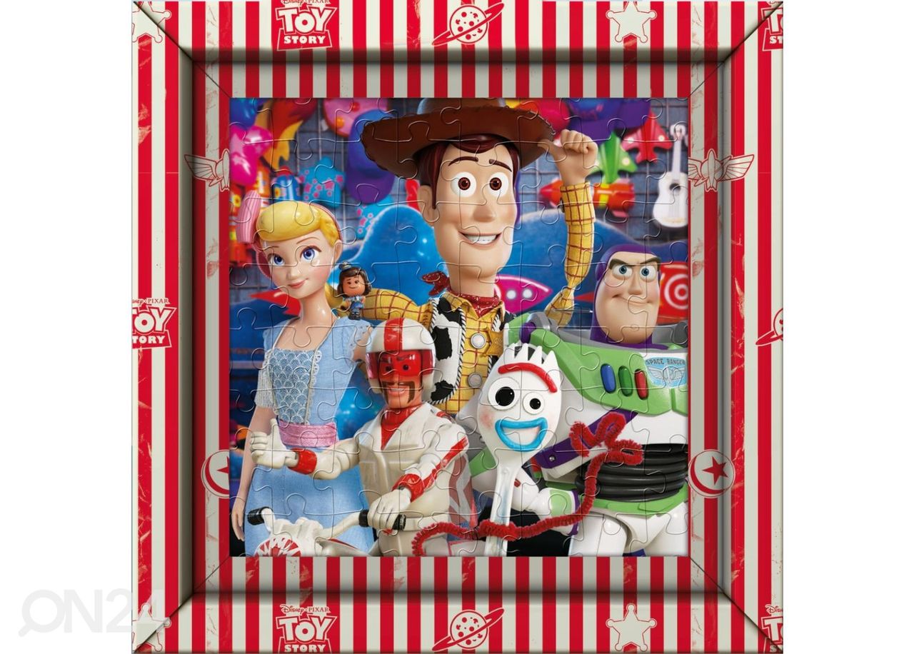 Pusle raamiga Toy Story Clementoni 60 tk suurendatud