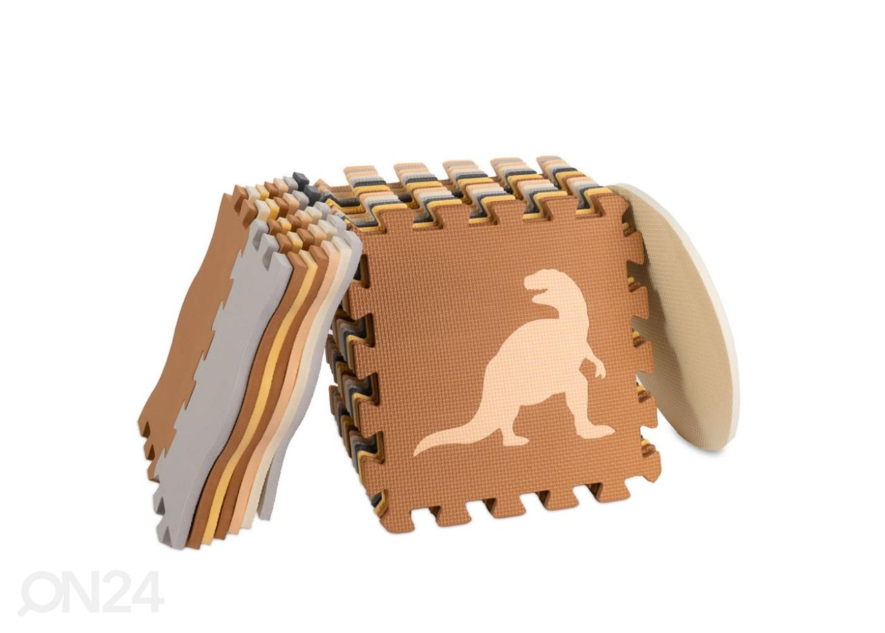 Puslematt 36 elementi dinosaurused 143x143x1 cm suurendatud