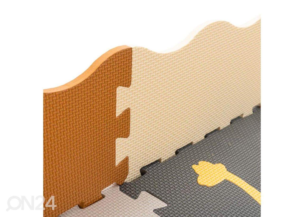 Puslematt 36 elementi dinosaurused 143x143x1 cm suurendatud