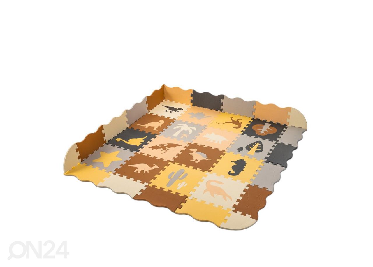 Puslematt 36 elementi dinosaurused 143x143x1 cm suurendatud
