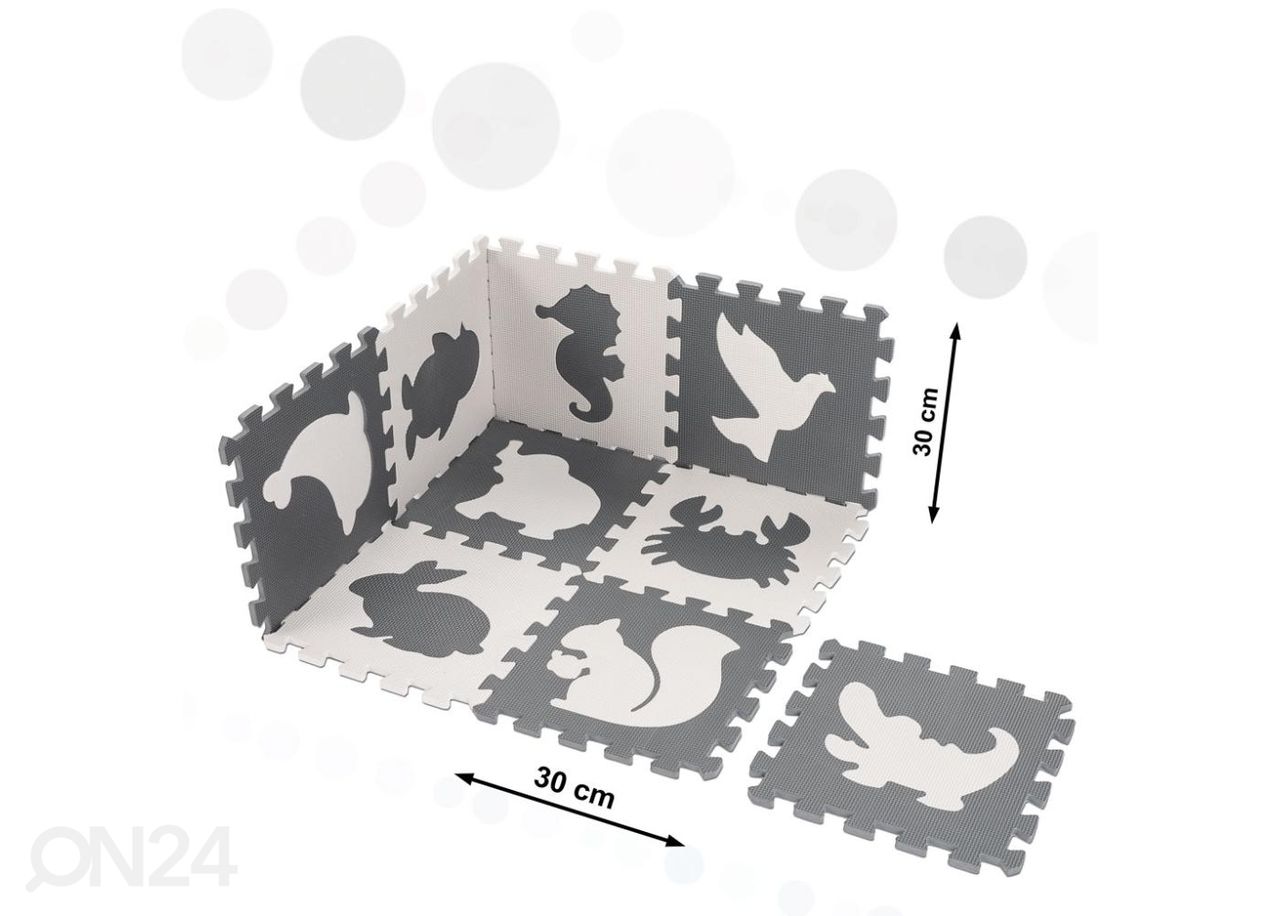Puslematt 9 tk 85x85 cm suurendatud
