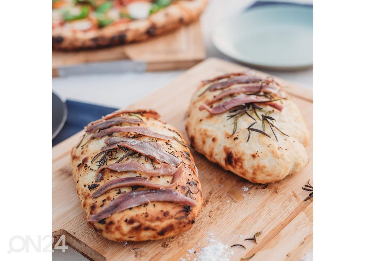 Puuküttega pitsaahi Pizzo suurendatud