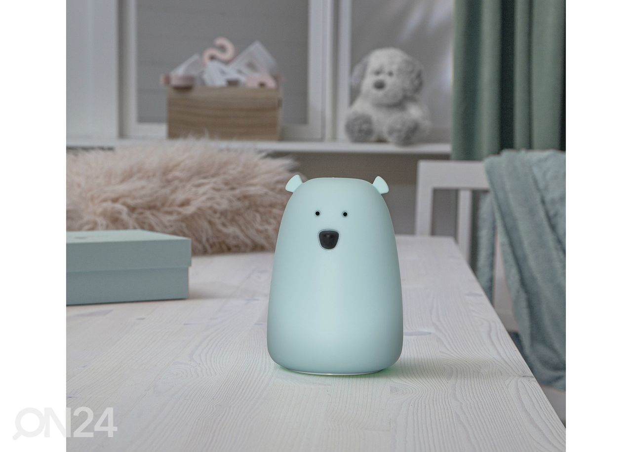 Puutetundlik öölamp Big Bear, sinine suurendatud